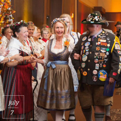 the dirndl