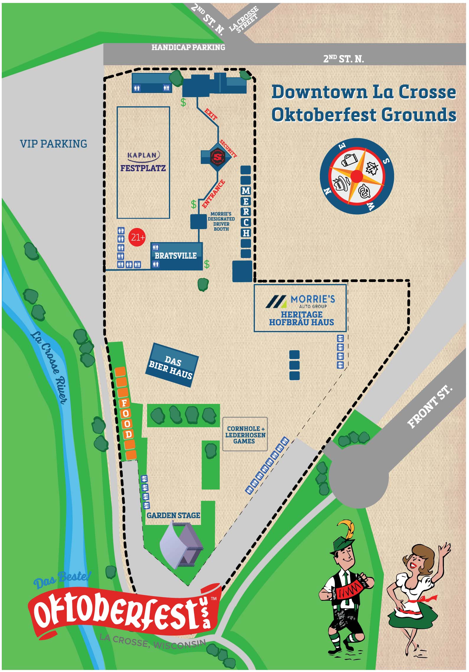 Oktoberfest Fairgrounds Map