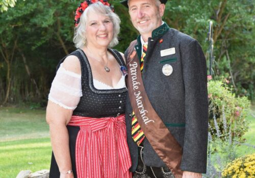 Jeff and Terri in their battle gear
